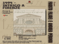 Venerdì 6 Dicembre al Circolo Arci di Calcinaia si presenta “Intrigo a Firenze”