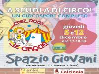 A  scuola di circo... allo spazio giovani!